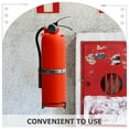 thumbnail image 5 of KALLORY Wall Mounting Bracket Fire Extinguisher Fixation 4Pcs 8.3x4.1x3.3in, 5 of 8