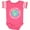 Football Pink and White, variant on Inktastic My 1st Earth Day Environment Celebration Party Boys or Girls Baby Bodysuit