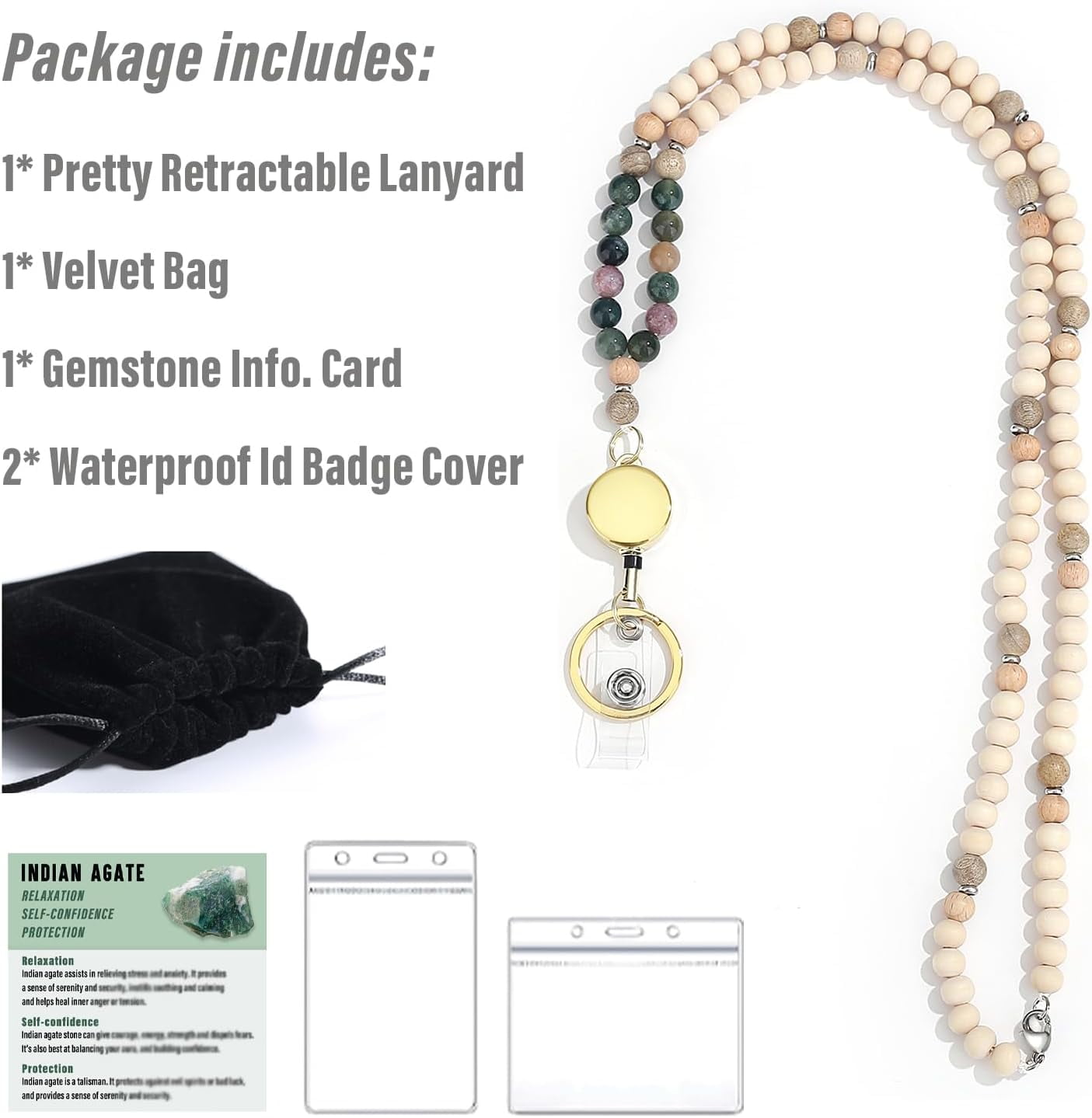 Retractable Lanyards for Id Badges Holder Lanyard for Id Badges Teacher for Keys Cute Keychain Women