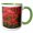 Green/White, variant on 3drose, Minnesota, Superior National Forest. Fall Colors in Maple Tree., 15oz Mug