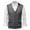 Grey, variant on nsendm Mens Sweater Vests V Neck Wool,Men's Sweater Vest Cardigan Button Front Knitwear Contrast Color Argyle Sweater Vest
