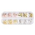 thumbnail image 2 of Jiaroswwei 1 Box Nail Decoration Delicate Shape Fade-Resistant Metal 3D Butterfly DIY Nail Art Jewelry Manicure Designs Beauty Supplies, 2 of 8