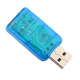 thumbnail image 1 of LAFGUR Sound Card. Usb Sound Card. Audio Adapter Mic Adapter Audio Card External Speaker Professional Use Daily Use Business For Home Use, 1 of 8