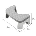 thumbnail image 4 of YAOMOBB Relieves Pressure In Anus And Rectum Heavy Duty Toilet Potty Stool Ergonomic Design Constipation Relief, 4 of 6