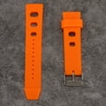 thumbnail image 1 of Watch 20mm Watch Band Silicone Pin Buckle Waterproof Sweat Proof Watch Strap, 1 of 8