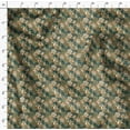 thumbnail image 4 of Soimoi Velvet Fabric Monstera Leaf & Floral Decor Fabric Printed Yard 58 Inch Wide, 4 of 5