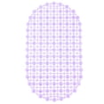 thumbnail image 2 of PVC Suction Cup Hollow out Anti-Slip Shower Floor Mat Bathtub Pad for Home Bathroom (Purple), 2 of 2