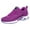 Purple, variant on Women's Fashion Sneakers Casual Mesh Extra Wide Width Flats Womens Work Shoe Gym Workout Shoes Breathable Mesh Walking Sneakers