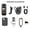 Black, variant on 1080P Thumb Action Camera, HD 1.47" Touch Screen, 64G Sports Camera for POV Photoshooting, Sports Camera The Size Of A Thumb Suitable for Running Cycling Hiking Adventure Etc