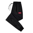 thumbnail image 1 of Mens Autumn Winter Casual Solid Color Keep Warm Plus Velvet Long Pants Trousers, 1 of 9
