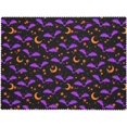 thumbnail image 3 of Halloween Tablecloth 60 X 84 Inch Rectangular Halloween Bats Table Cloths, Washable Wipeable Tablecover for Halloween Party Decorations, 3 of 5