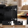 thumbnail image 6 of Tigerking 1.2 Cu Ft Electronic Safe Box, Small Closet Hidden Safe, 2-Bolt Anti-Theft Locking Bolts Security Safe with Removable Shelf, Black, 6 of 8