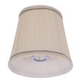 thumbnail image 3 of Bedroom Minimalist Shade Cloth-craft Hanging Lampshade Shell(beige), 3 of 5