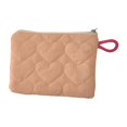 thumbnail image 2 of Organizadores de armario y almacenamiento Bolsa de punto de lana Bolsa de cosméticos con patrón de bloques de colores a rayas Bolsa de cosméticos portátil Estuche para lápices estilo Ins Bolsa de maqu, 2 of 7