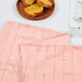 thumbnail image 5 of Home Soft Things Plush Faux Fur Throw & 2 Pillow Covers Set - Peach Echo - 50"x60"/18"x18", 5 of 9