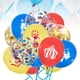thumbnail image 5 of FELTECHELECTR 52 globos de 12 pulgadas con temática de circo, estampados, lentejuelas, confeti, globos de látex, cintas, decoración para fiestas, adornos para fiestas, suministros para fiestas., 5 of 6