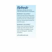 Refresh Celluvisc Lubricant Soothing Eye Gel, 0.01 oz Single Use Vials, 30 Count Per Box 5 Boxes