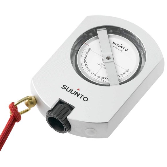 El clinómetro SUUNTO PM-5 mide con precisión alturas y ángulos