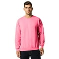 thumbnail image 2 of Gildan Men’s Sweatshirt Heavy Blend Crewneck Tee Size –2XL | Long Sleeve Fleece Safety Pink Sweater Pack 3, 2 of 5