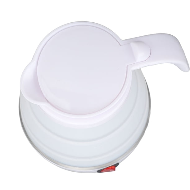 Hervidor Eléctrico De Viaje 600 Ml - Asa Plegable, Acero Inoxidable, Apagado Automático, Ideal Para Camping