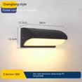 thumbnail image 1 of Dusk to Dawn Outdoor Wall Lamp, Wireless Exterior Porch Lights Wall Mount Patio Fence Garage Outdoor Light Fixture, 1 of 5