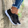 thumbnail image 2 of Espadrilles de Course Respirantes en Maille pour Femmes, Espadrilles de Marche Estivales Élégantes avec Design Décontracté en Maille Volante, 2 of 7