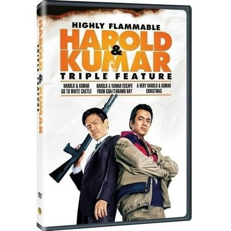 Harold & Kumar Go To White Castle / Harold & Kumar Escape From Guantanamo Bay / A Very Harold & Kumar Christmas (DVD + Digital Copy With UltraViolet) (Walmart