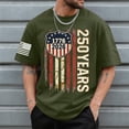 thumbnail image 2 of Rotm Usa Flag Shirt Men's Tshirt 4th of July American Flag Short Sleeve Mens Shirts Retro Summer Vacation Casual Shirts AG,M, 2 of 5