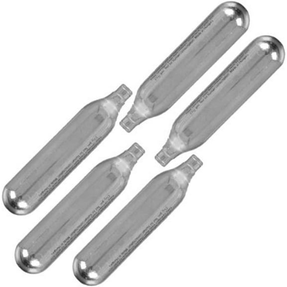12 Gram 12g CO2 Cartridge for Airsoft and BB - 5 Pack
