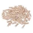 thumbnail image 3 of MasteelfCA 100 Pcs Pinces à Linge en Bois Naturel Mini Pinces à Papier Photo 3cm, 3 of 7