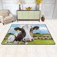 thumbnail image 2 of Dreamtimes Grassland Cow Cattle Herd Non-Slip Area Rug Farm Animal Funny Floor Carpet Comfort Floor Mats Decor for Indoor Front Porch,Living Room, Bedroom,Kitchen, 36"x24", 2 of 5