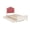 Pink, variant on HMYG Twin Bed with Trundle and Slats, White