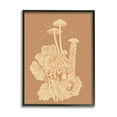 thumbnail image 2 of Stupell Industries Woodland Nature Varied Mushrooms Botanical & Floral Painting Gray Framed Art Print Wall Art, 2 of 5