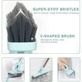 thumbnail image 4 of LandHope Floor Rotatable Scrubber Brush with V-Shaped Bristles,48"Long Handle Scrubber for Bathroom, 4 of 8