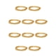 thumbnail image 1 of Qarigey Cuentas Cadena de cintura Estilo simple Accesorio de decoración de moda Vestir en la playa al aire libre Cadenas para el vientre Joyería para tipo 8 10piezas Qarigey CBP362109, 1 of 5