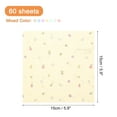 thumbnail image 2 of Uxcell 60 Sheets Origami Paper Double-Sided Square Mixed Color Fold Paper for Beginner Arts Crafts Project,5.9 x 5.9", 2 of 6