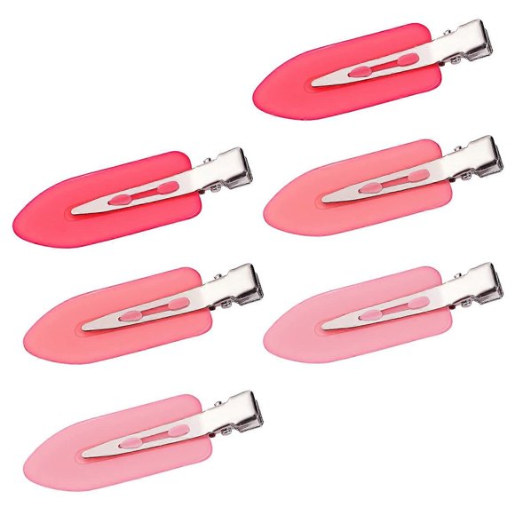 KinZon 8Pcs No Bend No Crease Hair Clips- Styling Duck Bill Clips Alligator Hair Barrettes for Styling Sectioning for Salon Hairstyle Hairdressing Ban