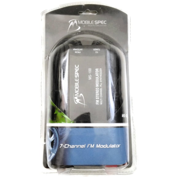 Mobilespec MS-100 7-Channel FM Modulator Multi-Channel PLL Synthesizer