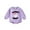 Purple, variant on FYEGRE Adorable Baby Girls Autumn Long Sleeve Bodysuit Featuring Cute Pumpkin Embroidery Design For Seasonal Holiday Outfit Beige 12-18 Months