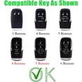 thumbnail image 2 of Key Fob Cover Compatible with Ram 1500 2500 3500 4500 5500 2019-2026 Keychain Case Holder Protector, 2 of 6