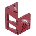 thumbnail image 2 of Regla de medición multiángulo 3D de 45 a 90 grados, regla de dibujo de línea, transportador cuadrado de aleación de aluminio para carpintería, 2 of 14