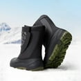 thumbnail image 6 of DREAM PAIRS Kids Snow Boots Boys & Girls Winter Waterproof Mid-Calf Outdoor Warm Shoes Black/Army Camo Size 9, 6 of 6