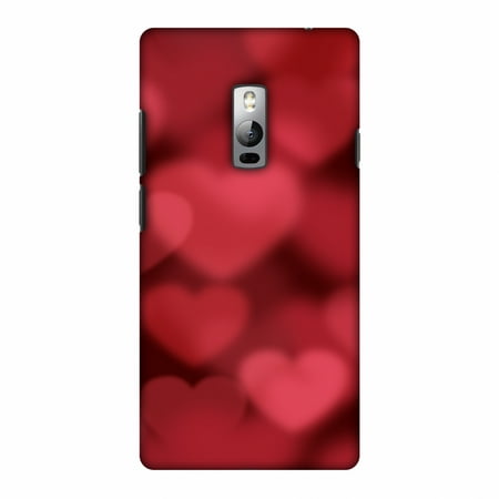 Fused Heart - OnePlus 2 Case, Premium Handcrafted Designer Hard Shell Snap On Case Printed Back Cover with Screen Cleaning Kit for OnePlus 2, Slim, Protective - Faded Hearts
