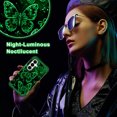 thumbnail image 7 of Avocase for for Samsung Galaxy S26 Case,Glow in The Dark,Shockproof Protection Hard PC Soft Flexible TPU Bumper Drop Protective Protective Phone Cover Case for Galaxy S26,Green Butterfly, 7 of 7