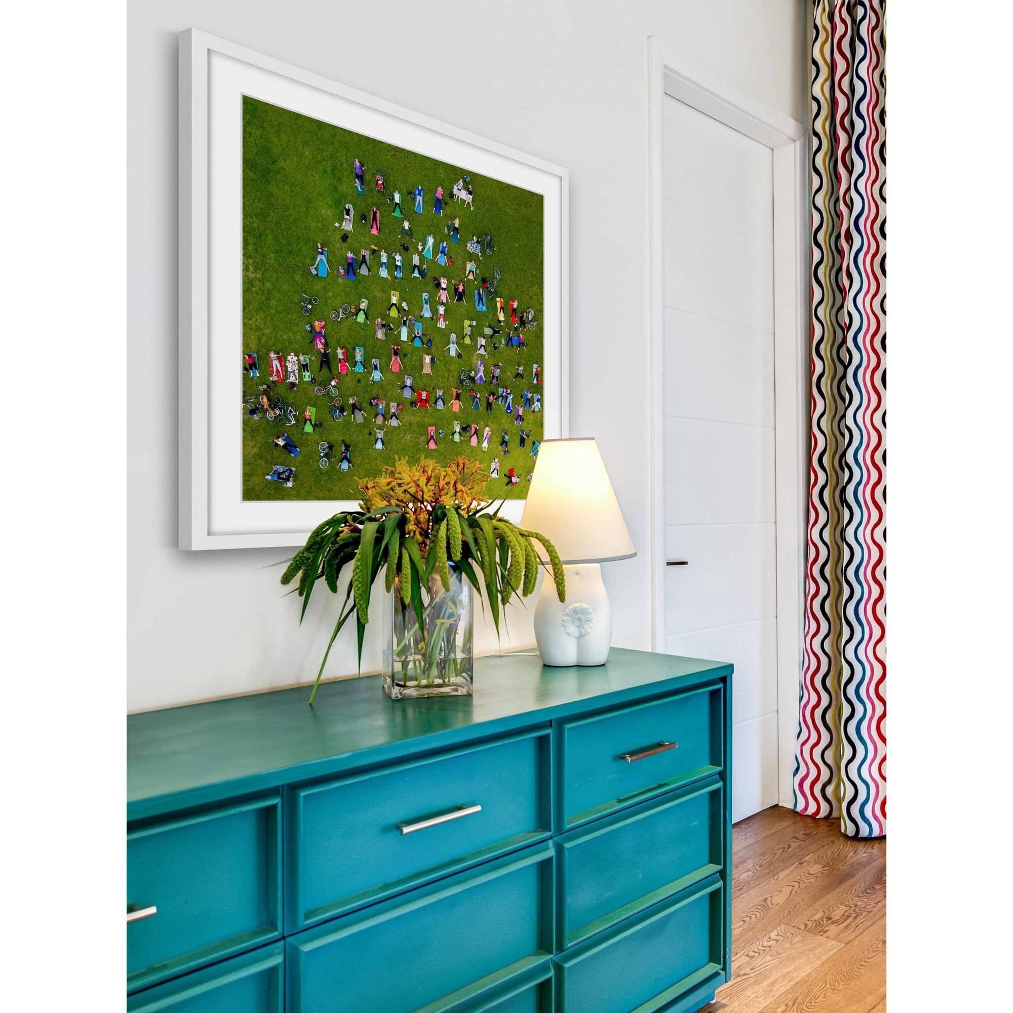 Marmont Hill "Legs Apart" by Karolis Janulis Framed Painting Print