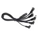 thumbnail image 2 of Adaptador de fuente de alimentación para pedal de guitarra, 9 V CC, punta negativa, 5 vías, cables de conexión en cadena para pedal de efectos de guitarra, enchufe estadounidense, 2 of 8