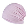 thumbnail image 2 of Uqiangy Cotton Turbans for Women Head Scarf for Black Women Black Head Scarf for Women Hijab Undercap Head Scarf Chemo Hats for Women Head Turbans for Women Pink, 2 of 2
