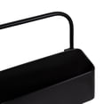 thumbnail image 4 of Kate and Laurel Yeager Modern Pocket Wall Organizer, 21 x 14, Black, Decorative Mail and Key Holder for Wall, 4 of 10