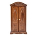 thumbnail image 1 of Armario para muñecas, Escala 1:12, Mini Muebles Vintage para casa de muñecas, Armario de Madera para casa de muñecas, Aspecto Llamativo, 1 of 8
