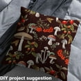 thumbnail image 2 of jejeloiu Red Mushroom Strawberry Fabric by the Yard 2 Yards,Natural Plant Berry Room Decor Fabric by the Yard,Cartoon Botanical Fabric for Sewing For Child,Super Cozy Room Decor, 2 of 6